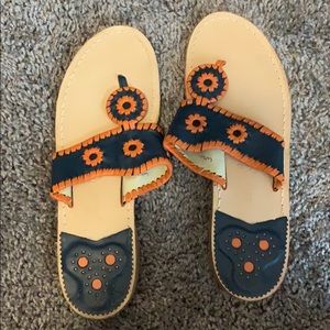 Jack Rogers size 9. Worn once!!